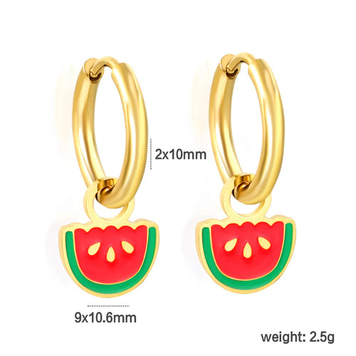 Kids Watermelon Earring