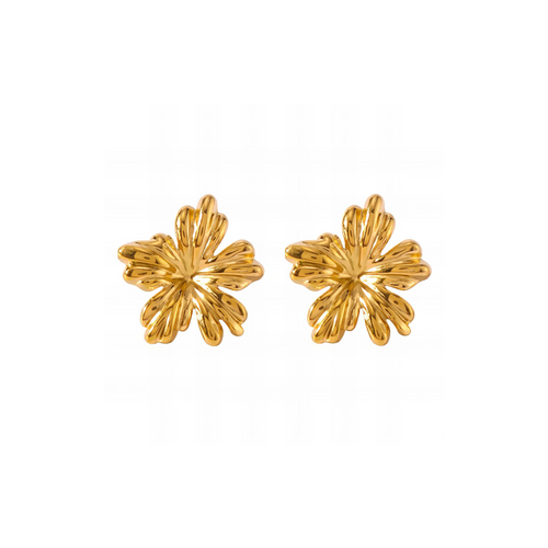 Vintage Floral Stud