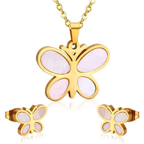 Kids Butterfly Jewelry Set