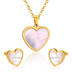 Kids Heart Jewelry Set